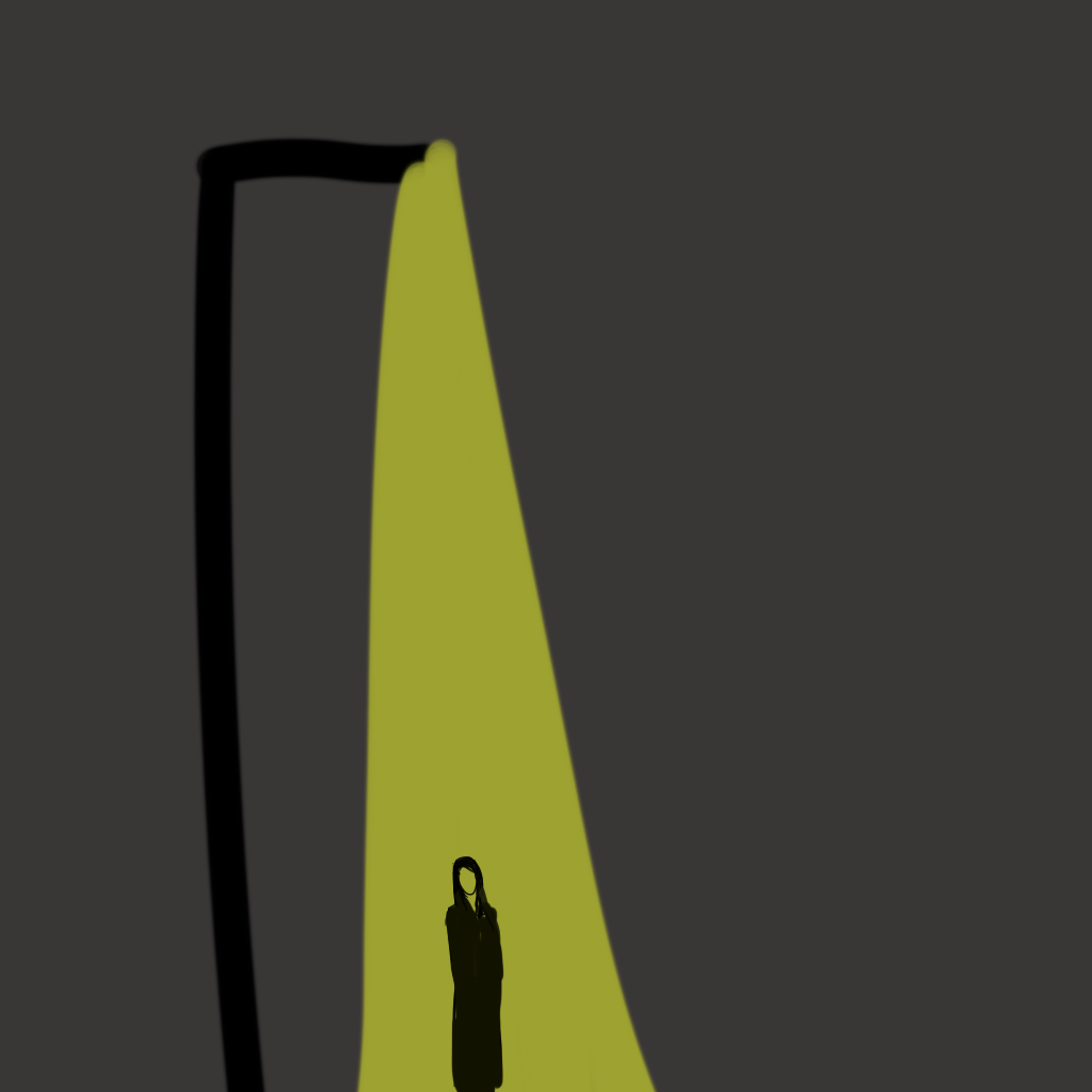 mysterious figure